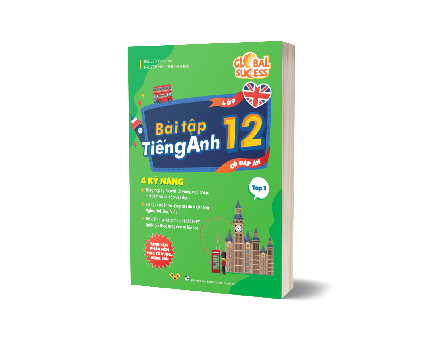 Sách Bài Tập Tiếng Anh lớp 12 Global Success 4 kỹ năng (Có đáp án) tập 1 – Anh ngữ Vivian Sách Bài Tập Tiếng Anh lớp 12 Global Success 4 kỹ năng (Có đáp án) tập 1 – Anh ngữ Vivian - Hình ảnh 3