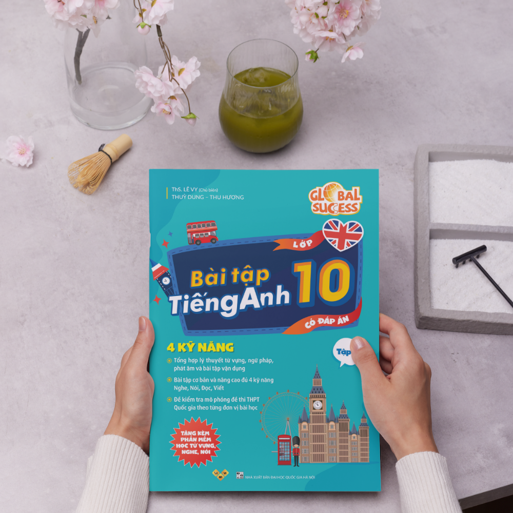 Sách bài tập tiếng Anh lớp 10 Global Success (có đáp án), 4 kỹ năng, Tập 2 Sách bài tập tiếng Anh lớp 10 Global Success (có đáp án), 4 kỹ năng, Tập 2 - Hình ảnh 2