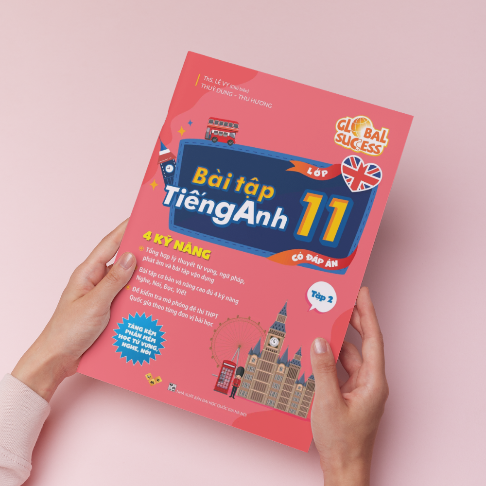 Sách Bài tập tiếng Anh lớp 11 Global Success, 4 kỹ năng Tập 2 có đáp án ThS.Lê Vy Vivianbooks Sách Bài tập tiếng Anh lớp 11 Global Success, 4 kỹ năng Tập 2 có đáp án ThS.Lê Vy Vivianbooks - Hình ảnh 8