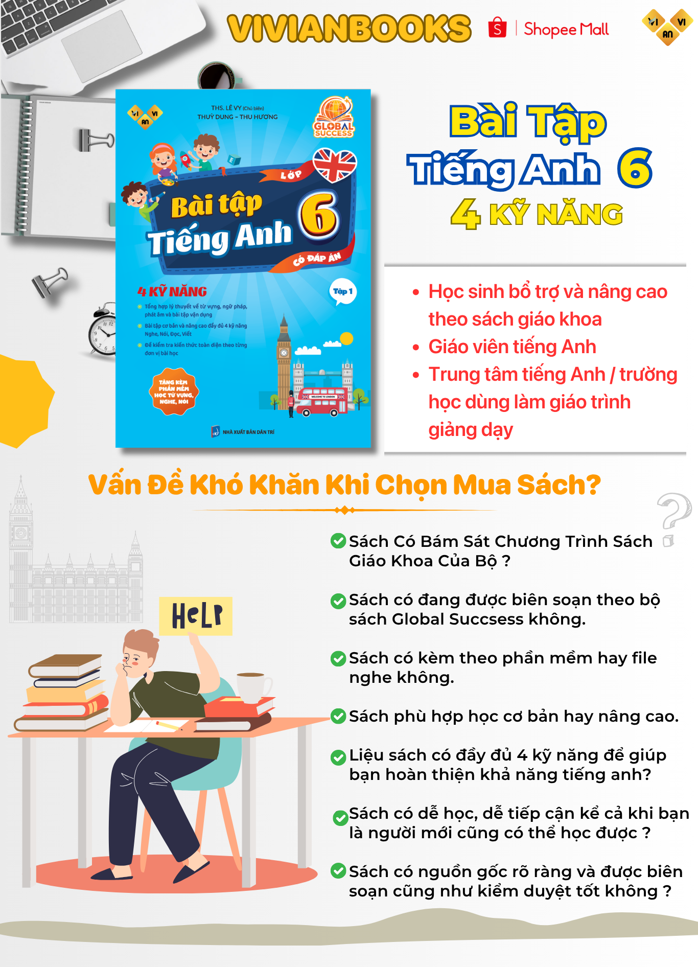 Bai tap tieng Anh lop 6 Global Success Tap 1 1