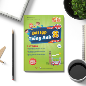 Sách Bài tập tiếng Anh lớp 8 Global Success 4 kỹ năng có đáp án Tập 1 ThS.Lê Vy - Anh ngữ Vivian P4JQYC1 1