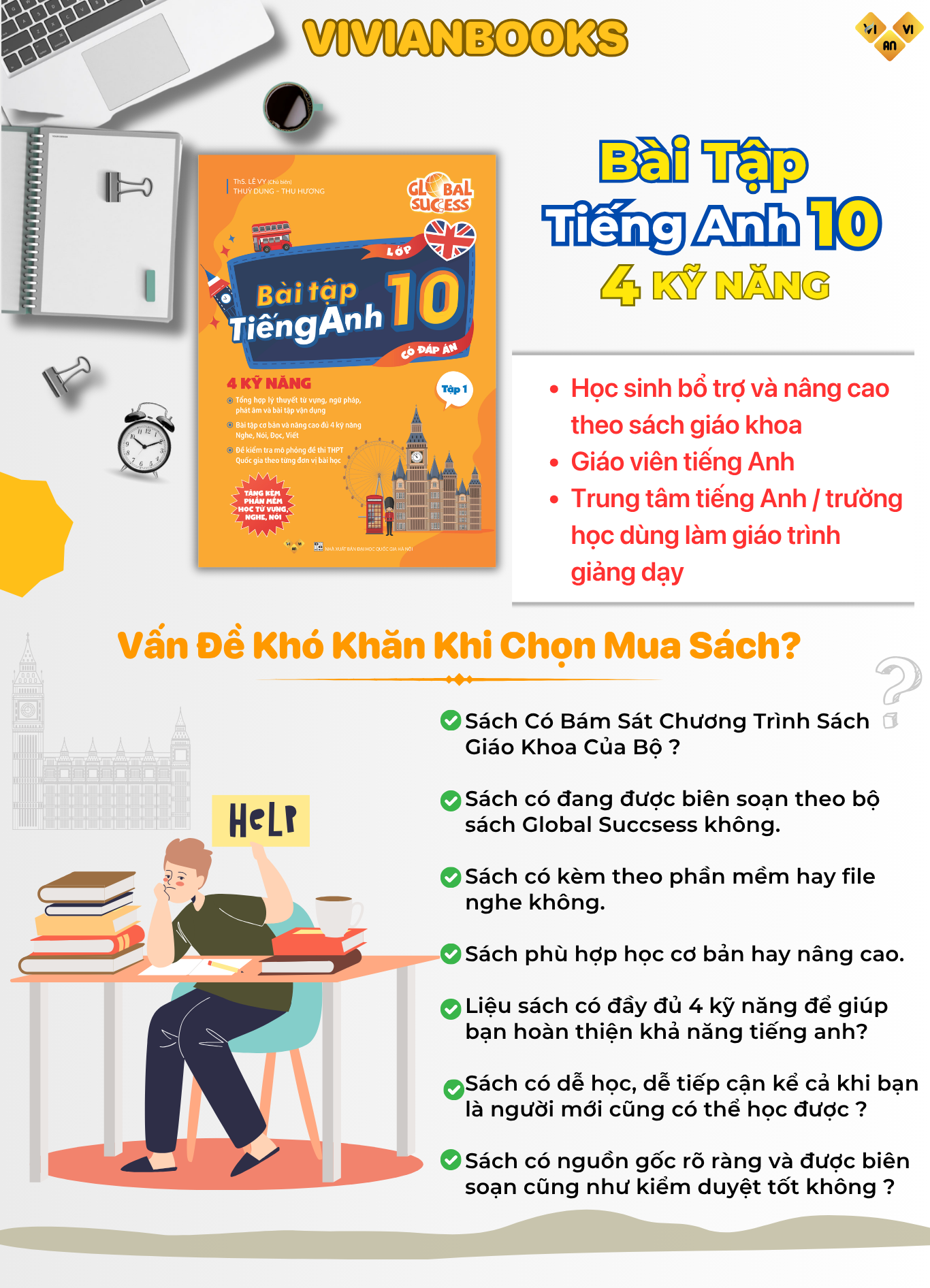 Sach bai tap tieng Anh lop 10 Global Success Tap 1 1