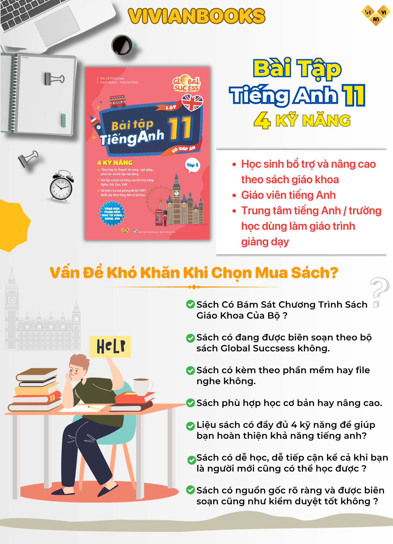 Sach bai tap tieng Anh lop 11 Global Success T2 11