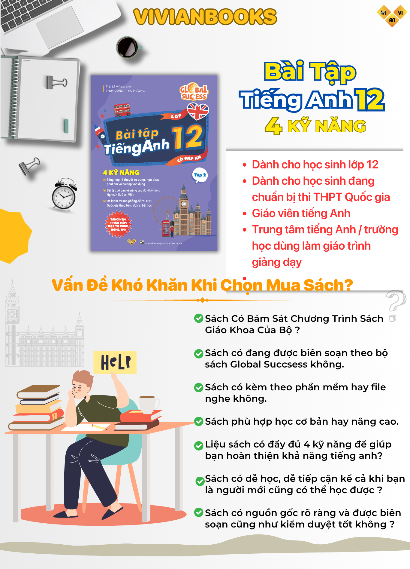 Sach bai tap tieng Anh lop 12 Global Success Tap 2 1