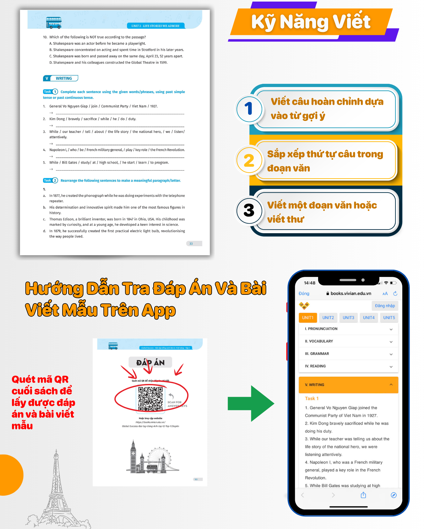 Sach bai tap tieng Anh lop 12 Global Success Tap 2 9
