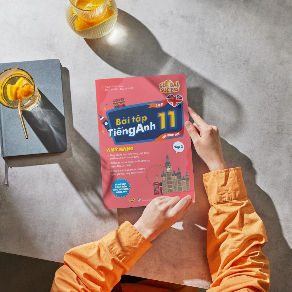 Sách Bài tập tiếng Anh lớp 11 Global Success, 4 kỹ năng Tập 2 có đáp án ThS.Lê Vy Vivianbooks Sách Bài tập tiếng Anh lớp 11 Global Success, 4 kỹ năng Tập 2 có đáp án ThS.Lê Vy Vivianbooks - Hình ảnh 2