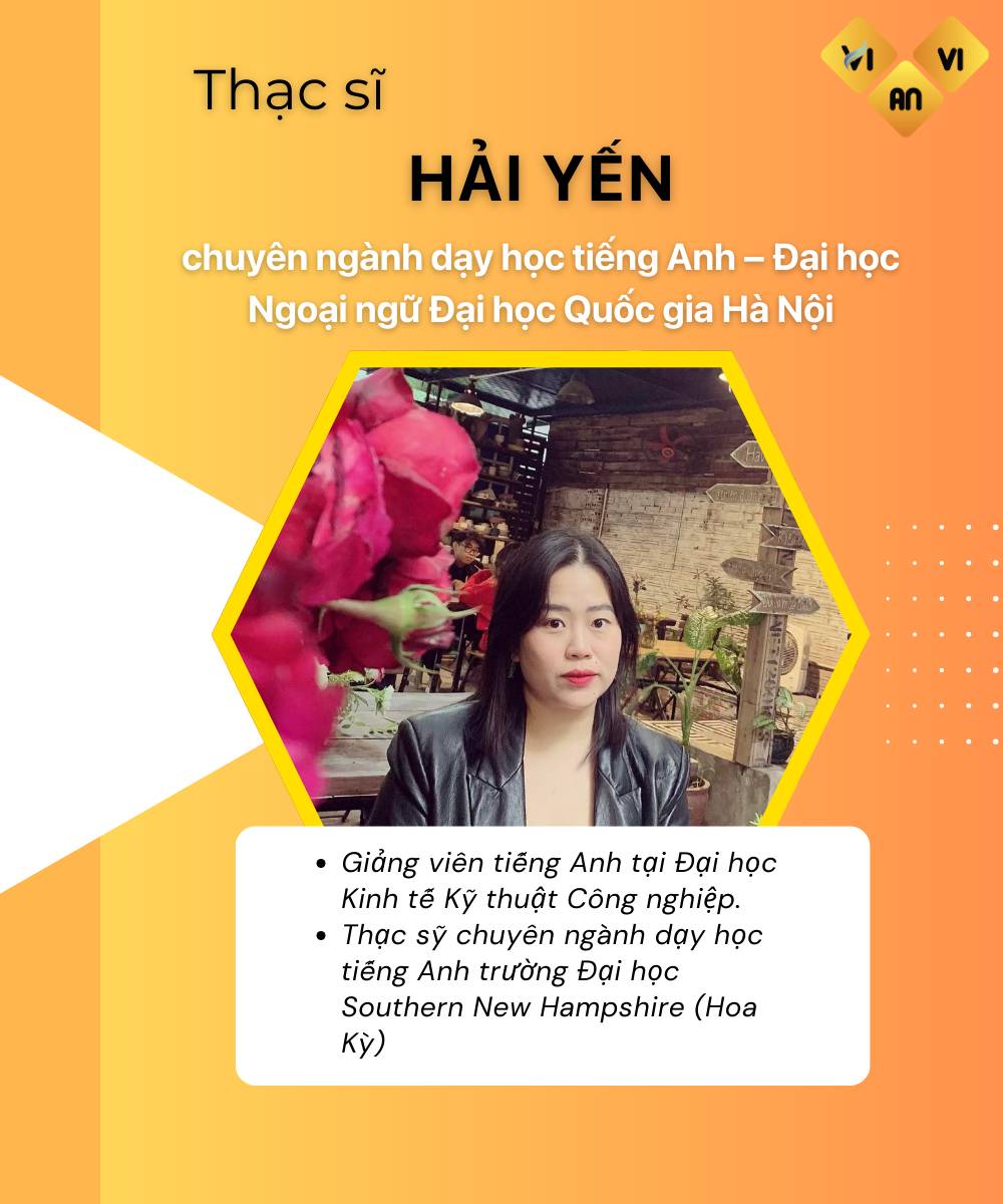 Cô Hải Yến giảng viên Vstep tại Vivian