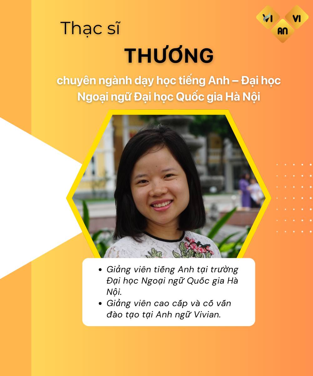 Cô Thương giảng viên Vstep tại Vivian
