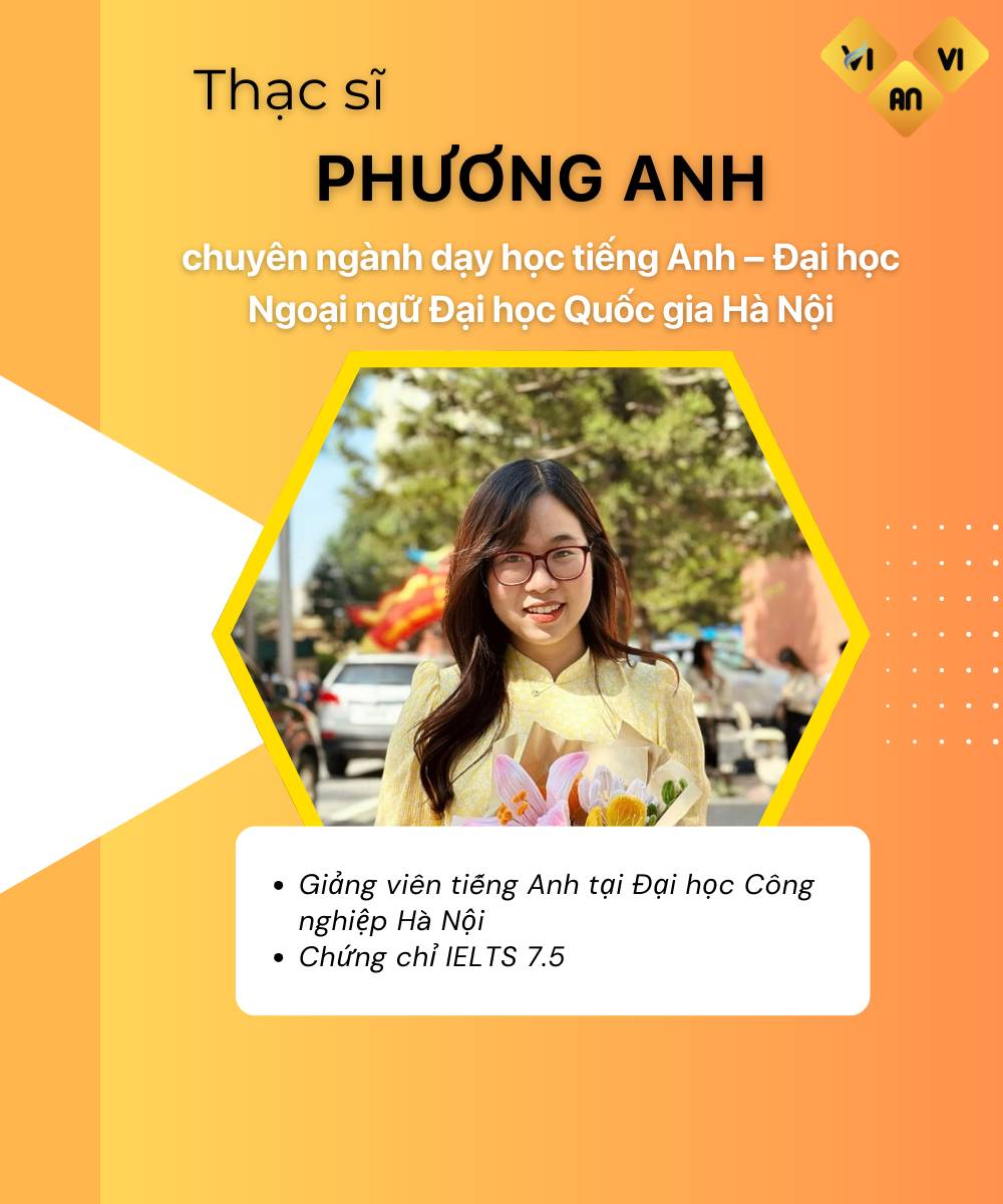 Cô Phương Anh giảng viên Vstep tại Vivian
