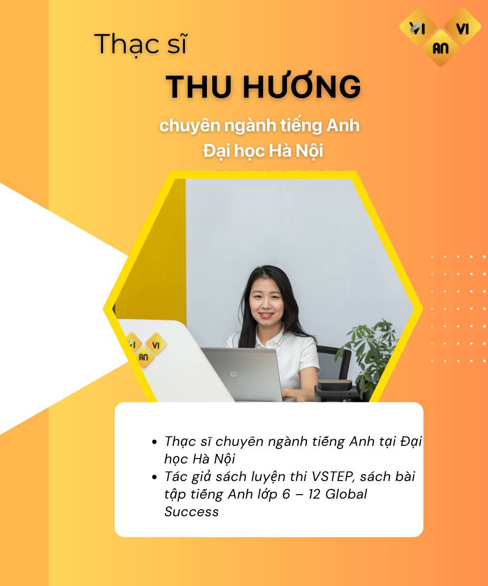 Cô giáo Thu Hương giảng viên Vstep tại Vivian