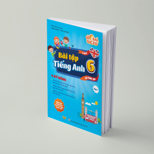 Sách Bài tập tiếng Anh lớp 6 Global Success, 4 kỹ năng (Có đáp án) Tập 1 – Anh ngữ Vivian standing book mockup