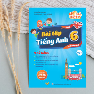 Sách Bài tập tiếng Anh lớp 6 Global Success, 4 kỹ năng (Có đáp án) Tập 1 – Anh ngữ Vivian Sách Bài tập tiếng Anh lớp 6 Global Success, 4 kỹ năng (Có đáp án) Tập 1 – Anh ngữ Vivian - Hình ảnh 2
