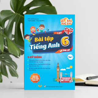Sách Bài tập tiếng Anh lớp 6 Global Success, 4 kỹ năng (Có đáp án) Tập 1 – Anh ngữ Vivian Sách Bài tập tiếng Anh lớp 6 Global Success, 4 kỹ năng (Có đáp án) Tập 1 – Anh ngữ Vivian - Hình ảnh 3
