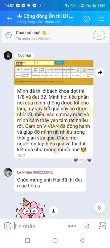 Feedback B2 11