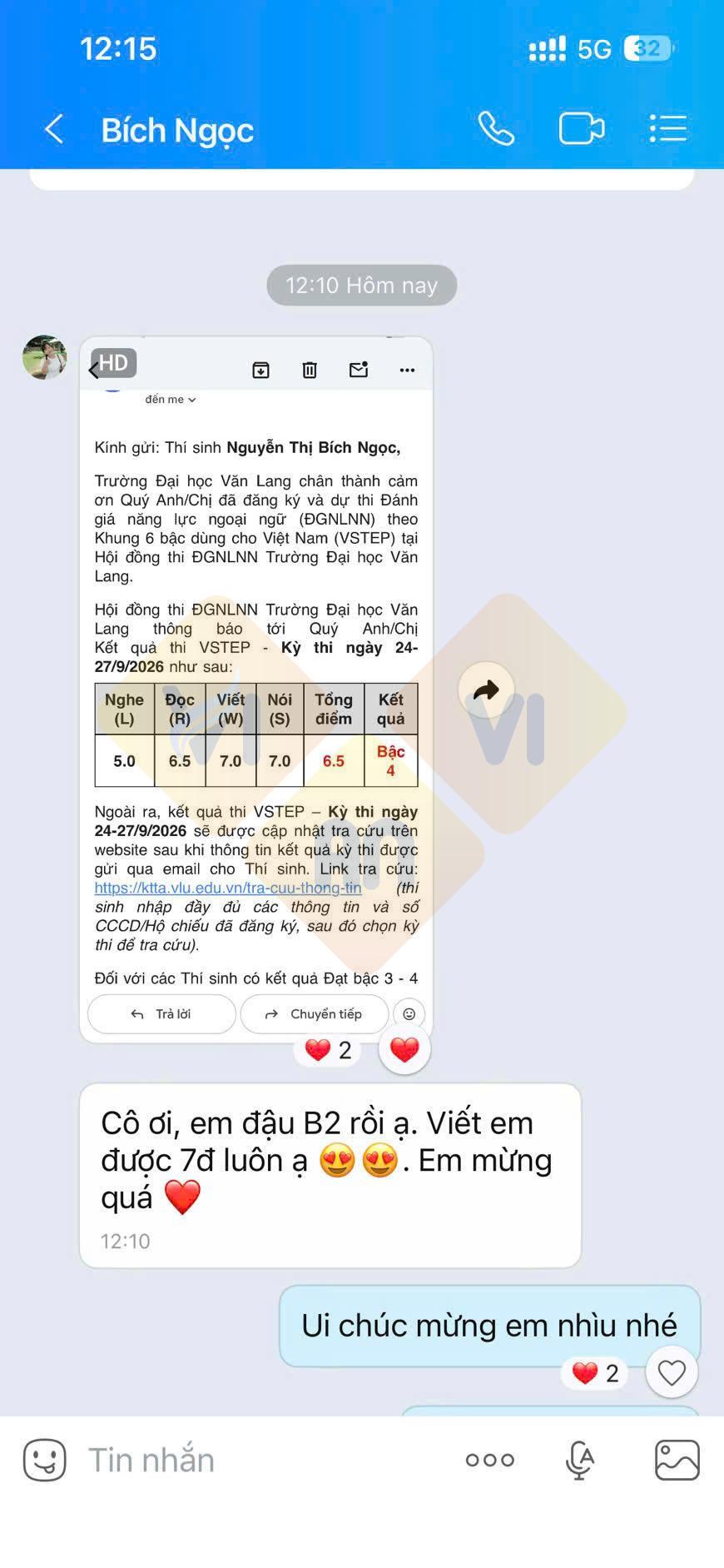 Feedback B2 15