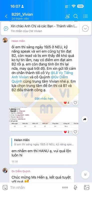 Feedback B2 8