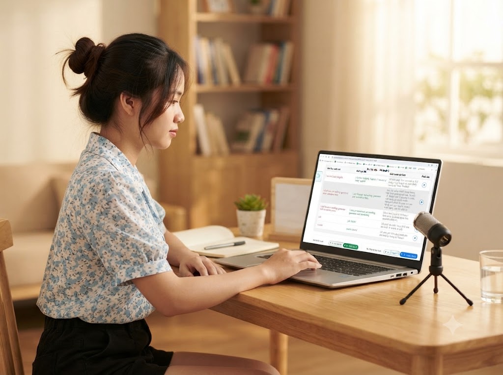 VSTEP Speaking: Cấu trúc, đề thi Part 1, 2, 3 và bài mẫu Speaking VSTEP
